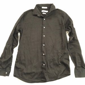 Black Calvin Klein Dress Shirt